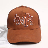 AMIRI Logo Trucker Caps